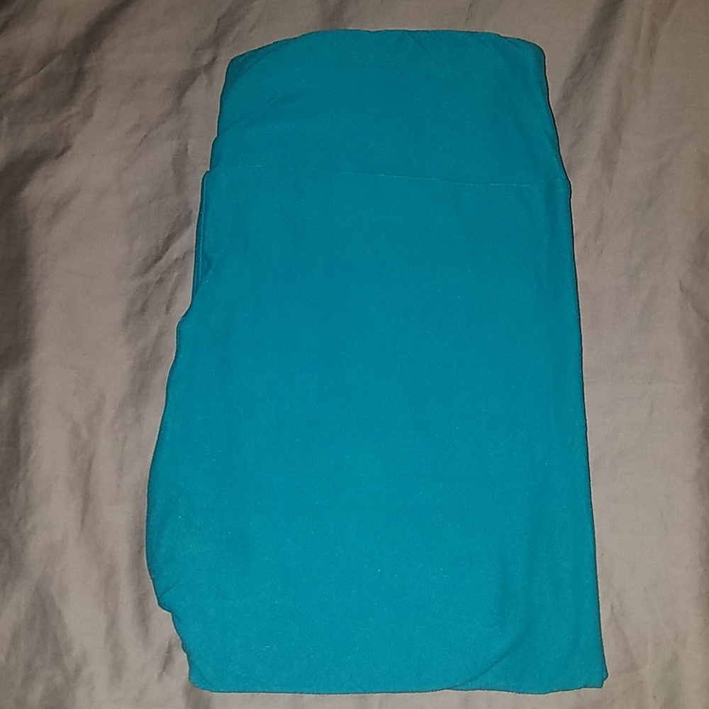LuLaRoe NWOT Teal OS Leggings
